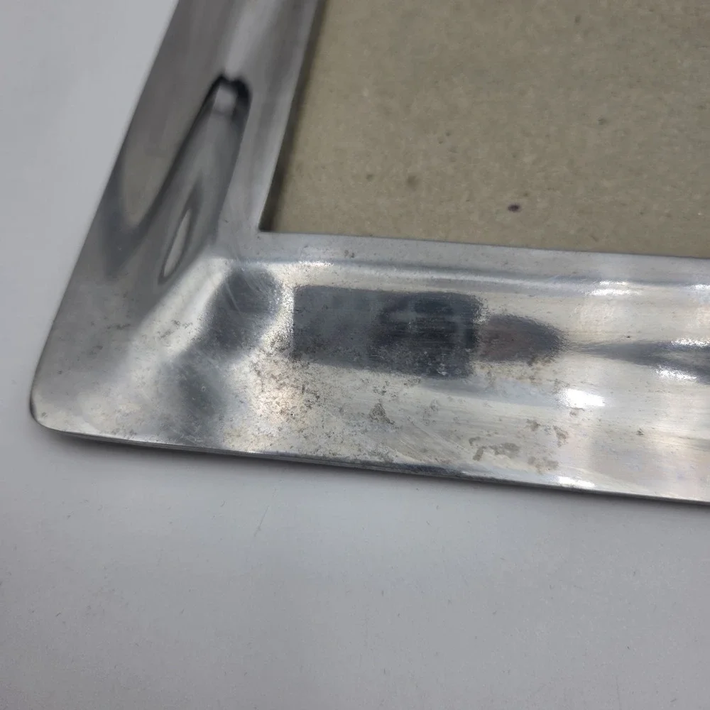 Vintage Lots of 2 Bella Lux Pewter Picture frame Silver 5